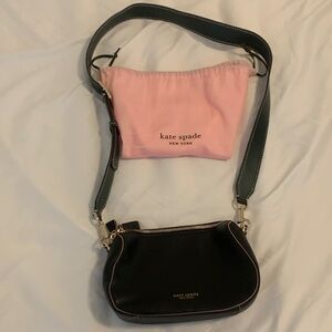 Kate Spade Black Leather Cross Body
